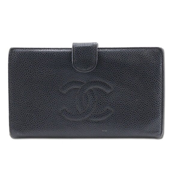 CHANEL purse black Caviar skin Women - Picture 1 of 10